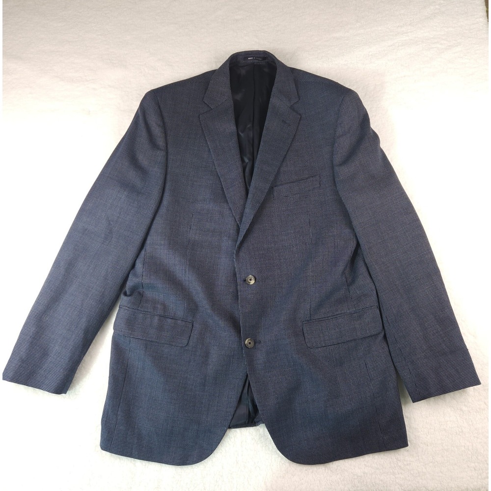 Ing‎ Loro Piana Wool Blazer Mens 43 Long Gray Two Button Cremieux Sports Coat